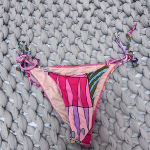 Billabong “Hike” Multicolor Tie-Side Bikini Bottoms